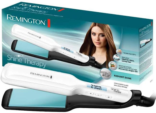 Remington S8550 Shine Terapy Wide Plate Straightener