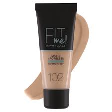 MAYBELLINE FIT ME FOUNDATION TUBE MATTE + PORELESS NORMAL TO OILY