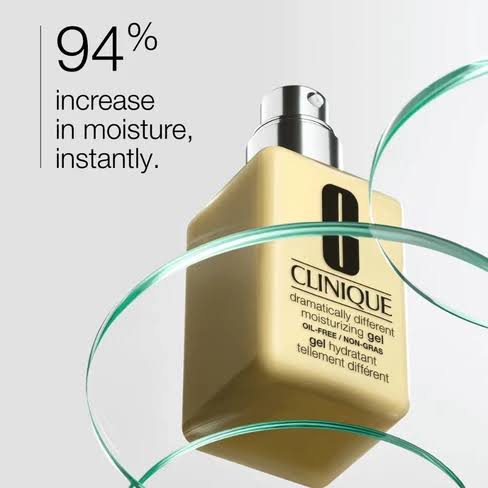 Clinique Oil-Free Gel Moisturizer & Gel Hydratant 125ml – Lightweight Hydration for Oily