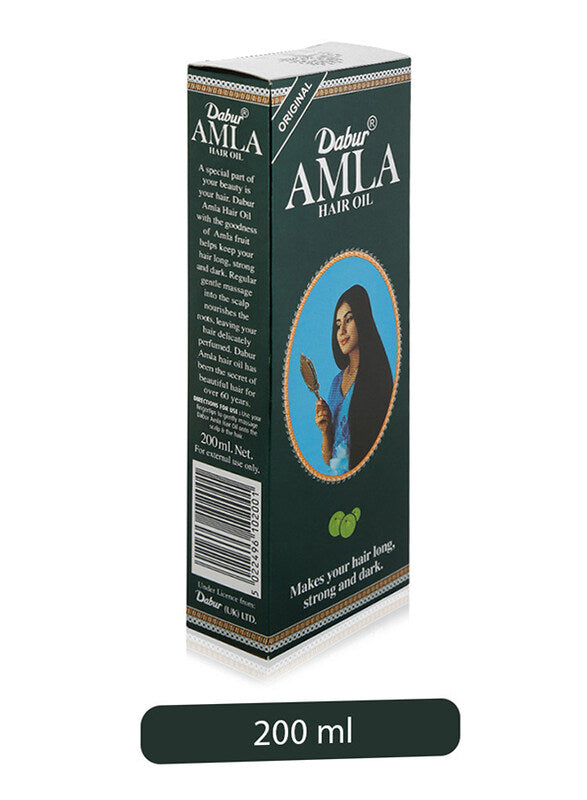 Dabur Amla Hair Oil 200ml – Strengthen & Nourish Your Hair Naturally