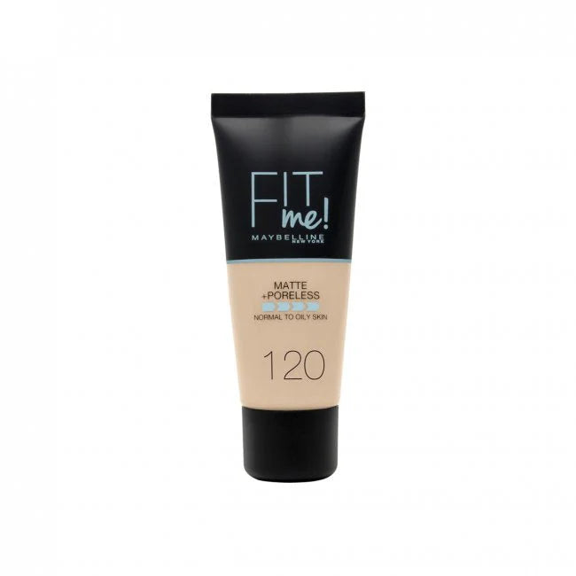 MAYBELLINE FIT ME FOUNDATION TUBE MATTE + PORELESS NORMAL TO OILY