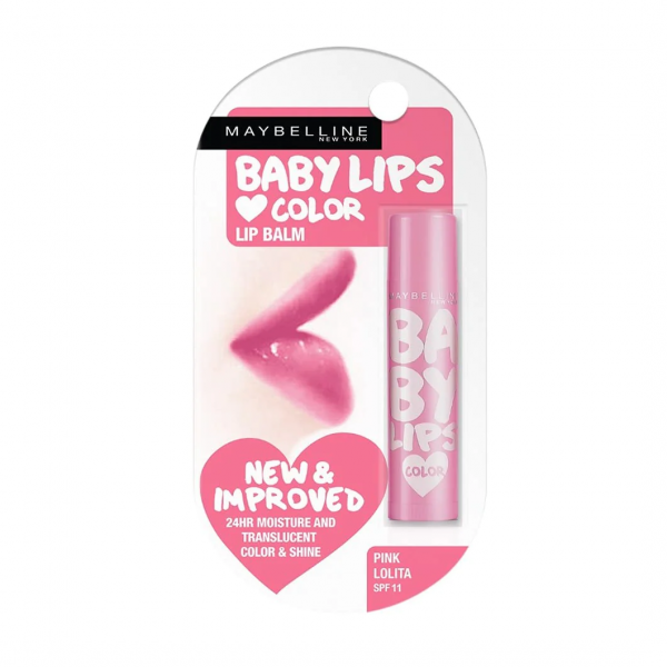 Maybelline Baby Lips Lip Balm (Hydrating and Tinted Formula)