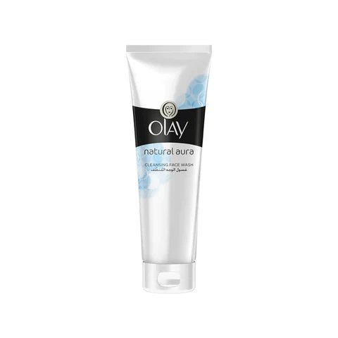 Olay Natural Aura Cleansing Face Wash: Refresh and Illuminate for a Naturally Radiant Glow