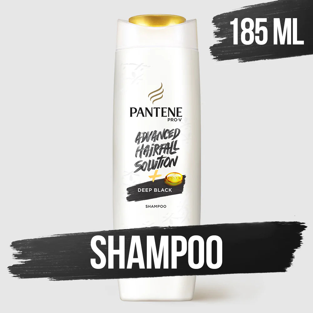 Pantene Shampoo 185 ml – Compact Care for Stronger, Shinier Hair