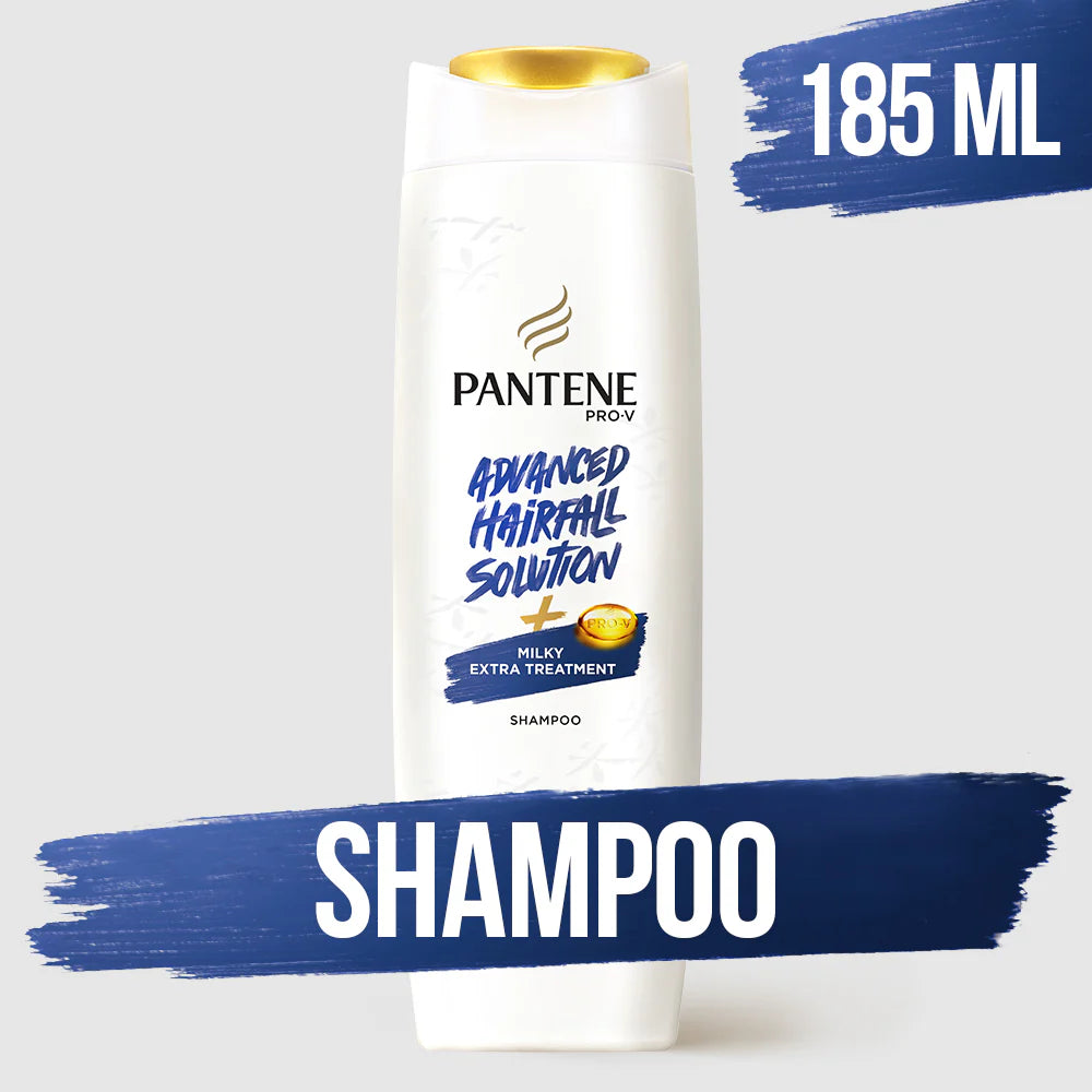 Pantene Shampoo 185 ml – Compact Care for Stronger, Shinier Hair