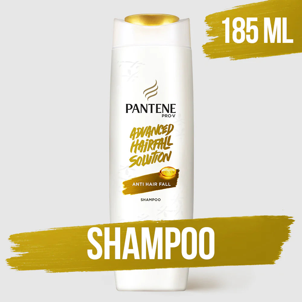 Pantene Shampoo 185 ml – Compact Care for Stronger, Shinier Hair