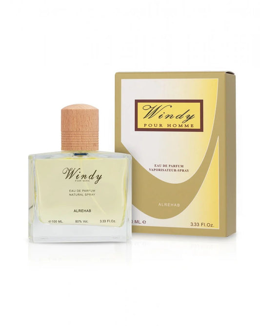 Alrehab Windy Pour Homme EAU DE Parfum vaporisateur Spray