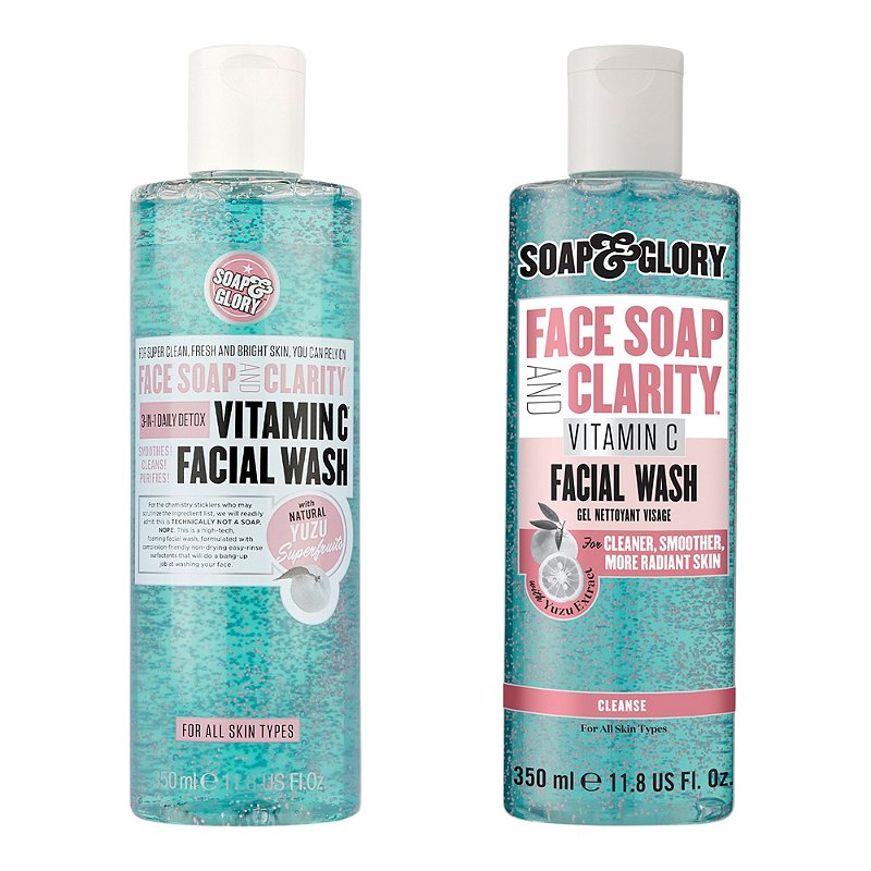 Soap & Glory Face Soap And Clarity Vitamin C Facial Wash